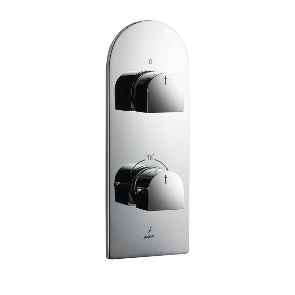 Jaquar Aria AQUAMAX EXPOSED PART KIT OF THERMOSTATIC SHOWER MIXER ARI-CHR-39681NK-Concealed Stop Cock & Flush Cock-dealsplant