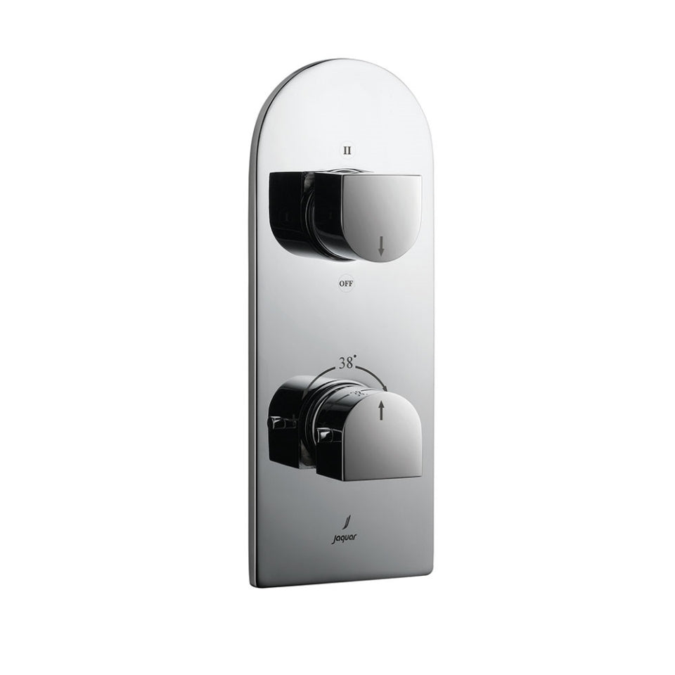 Jaquar Aria AQUAMAX EXPOSED PART KIT OF THERMOSTATIC SHOWER MIXER ARI-CHR-39683NK-Concealed Stop Cock & Flush Cock-dealsplant
