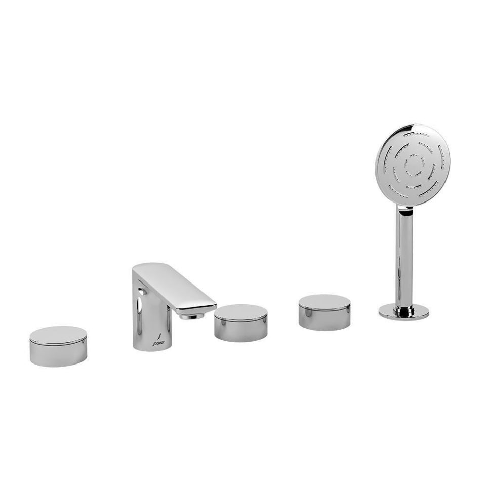 Jaquar Laguna 5-Hole Bath Tub Mixer - Chrome LAG-CHR-91287-Bib Cock-dealsplant