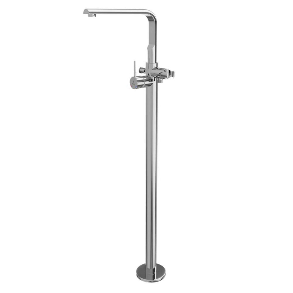Jaquar Florentine Prime Exposed Parts of Floor Mounted Single Lever Bath Mixer - Chrome FLP-CHR-5121KPM-valve-dealsplant