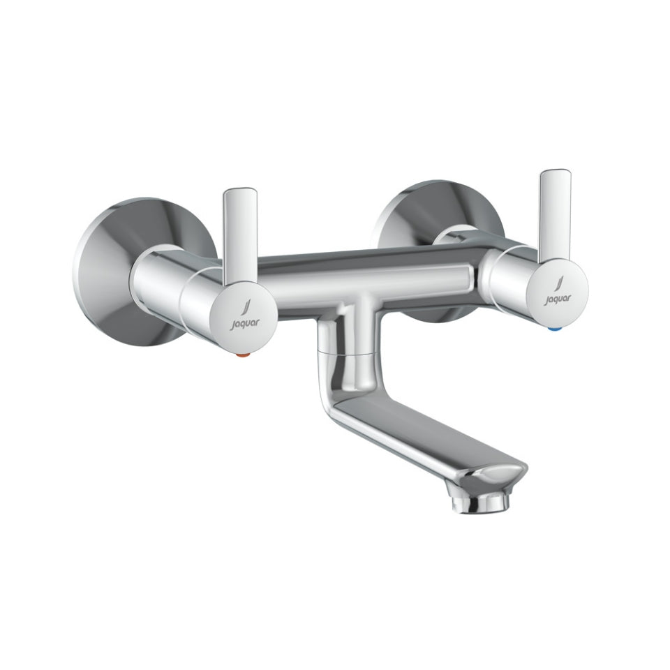 Jaquar Fusion Prime Wall Mixer Non-Telephonic Shower Arrangement - Chrome FUP-CHR-29219PM-Single Lever Basin Mixer-dealsplant
