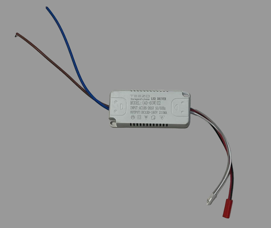 Dealsplant LED Driver choke power supply 40-60W x2 AC 230V in DC120-180V out 210mA-Led Driver-dealsplant