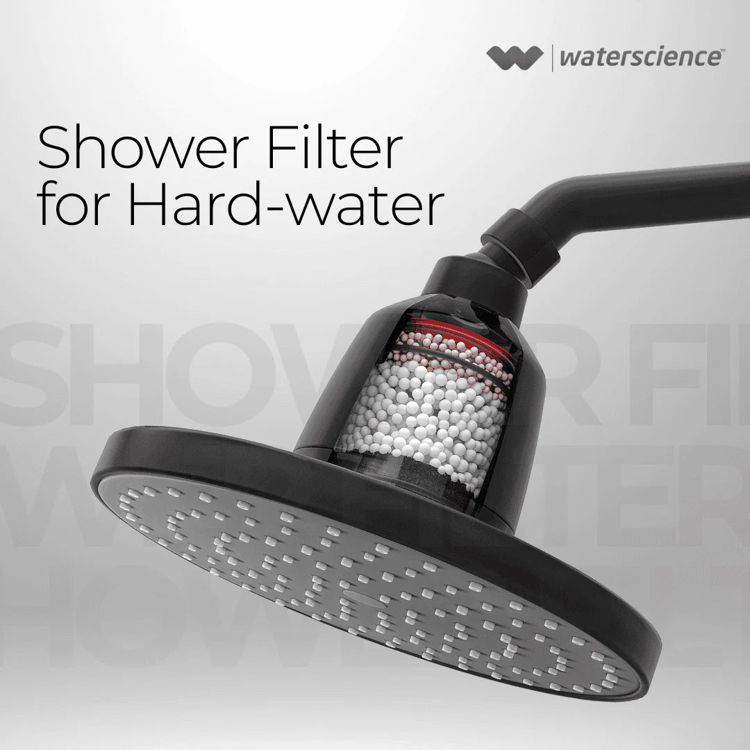 WaterScience CLEO Essential Shower Filter for Dust, Sediments and Suspended Impurities - CLEO-SFS-HHC-bathroom accessories-dealsplant