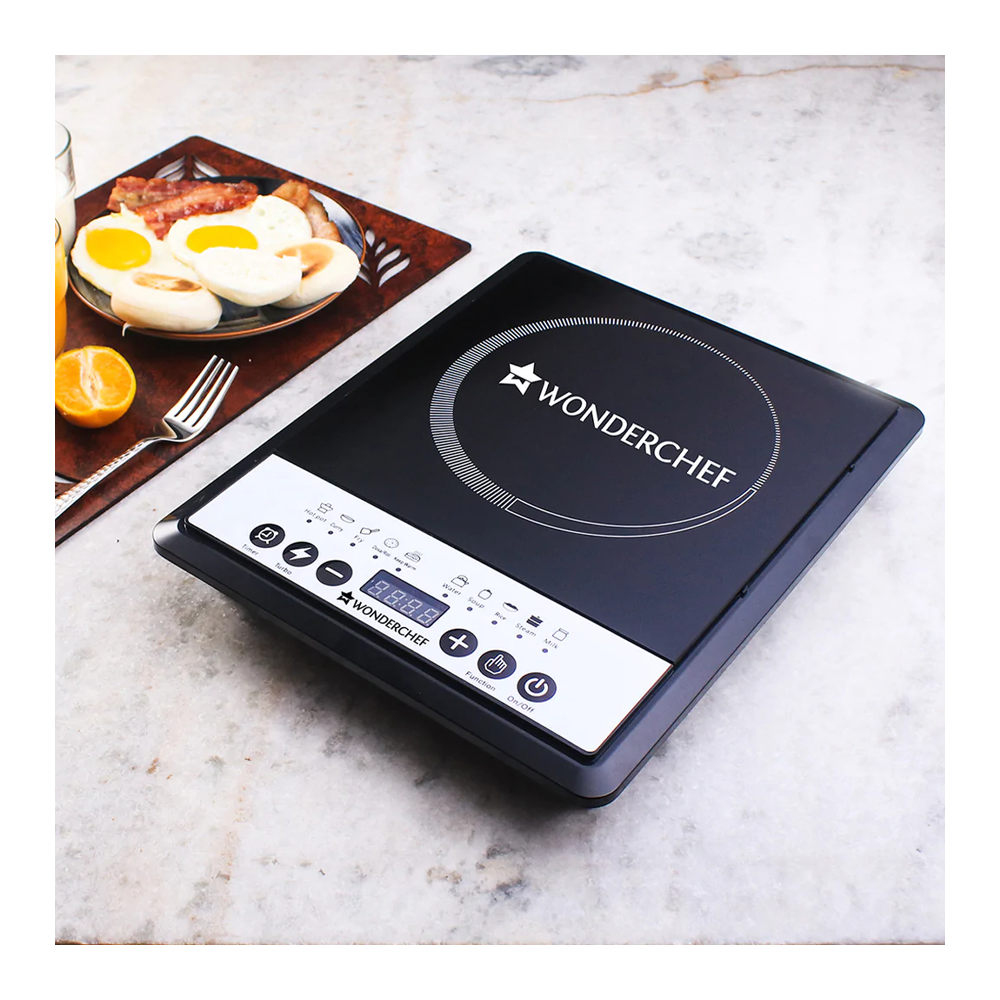 Wonderchef Torino - 2000W Induction Cooktop (63153350)-Home & Kitchen Accessories-dealsplant