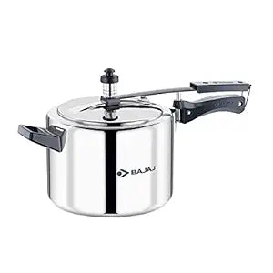 Bajaj PCX 35 SS 5L Stainless Steel Pressure Cooker with Inner Lid-dinning-dealsplant