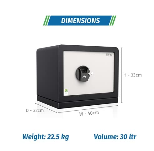 Godrej Ritz Bio With I Buzz Home Locker, Capacity-28 L-Safe Locker-dealsplant