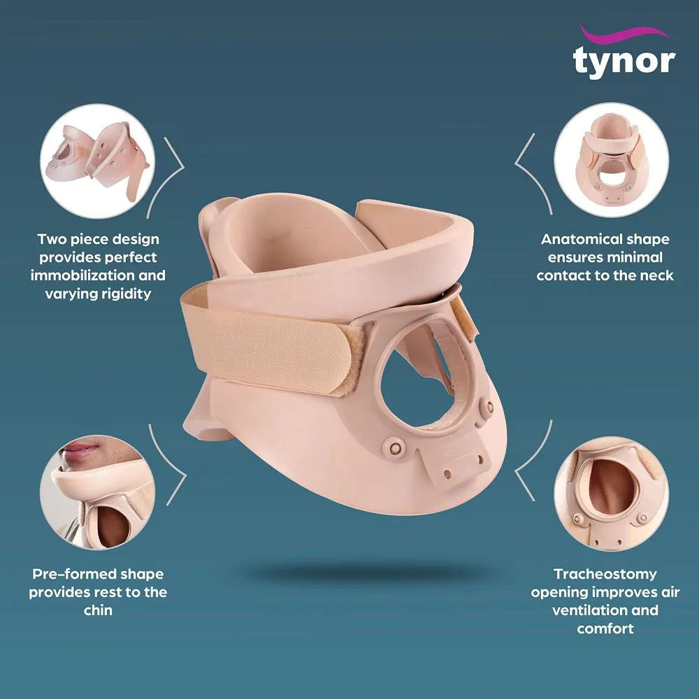 Tynor Cervical Orthosis (Philadelphia) Plastazote CHILD (B-10) CH-Health & Personal Care-dealsplant