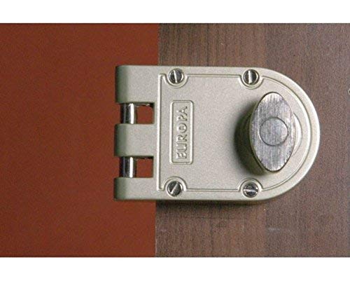 Europa Locks Brass Jemmy Proof Door Lock, J310-Door lock-dealsplant