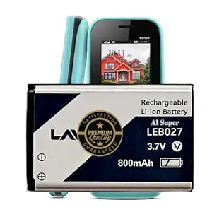 Dealsplant Mobile Battery for Lava A1 Super II LEB027 II 800mAh-Battery-dealsplant