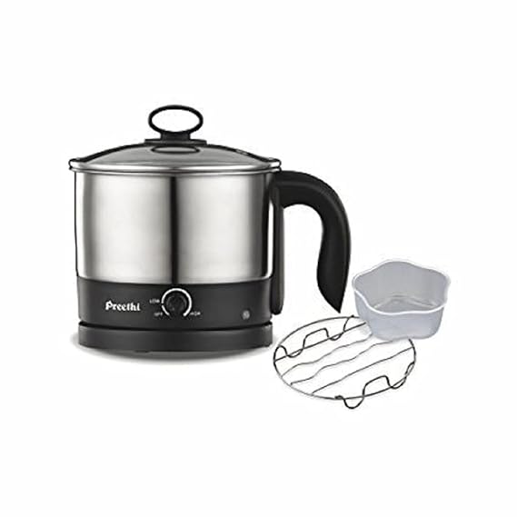 Preethi Armour Multi Utility Ek708 1.2Litre Electric Kettle-dealsplant