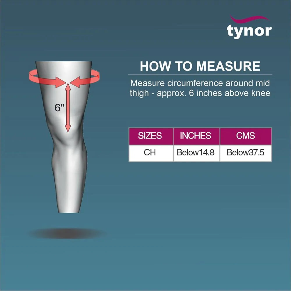 Tynor Knee Immobilizer, Grey, Child, D-44 CH-Health & Personal Care-dealsplant