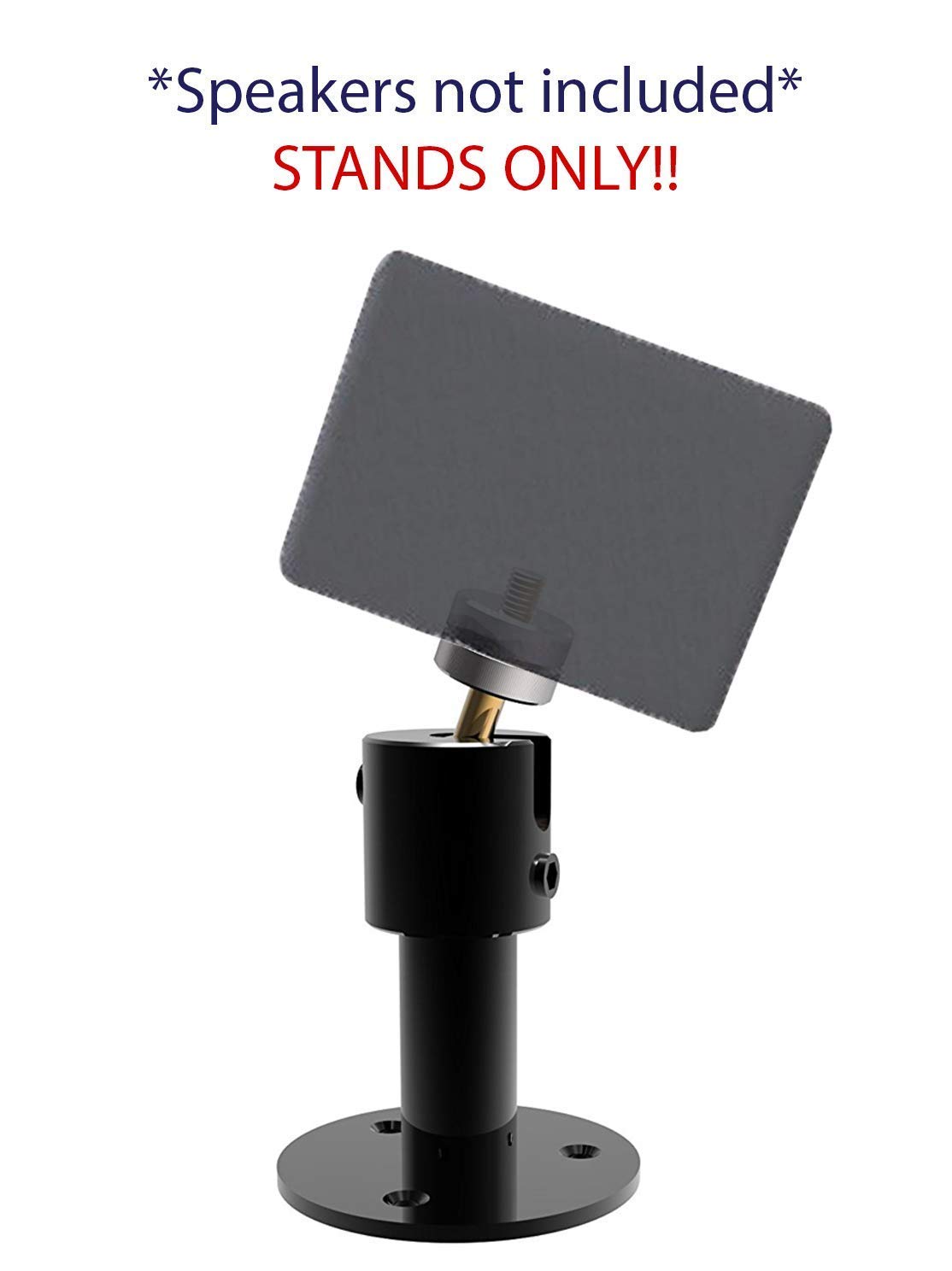 ZIPP Satellite Wall/Ceiling Mounting Stand Kit Brackets for Speakers-satelite stand-dealsplant