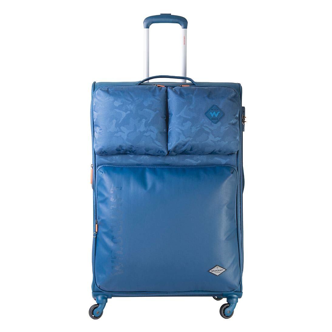 Wildcraft Rigel Poseidon Soft Travel Suitcase (12211)-Large (WxDxH : 50x34x79.5 CM)-softy bags-dealsplant