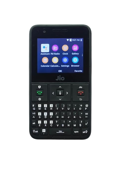 Jio Phone F20a 4G Voltee QWERTY Keypad Phone (Support Only Jio Network)-Mobile Phones-dealsplant