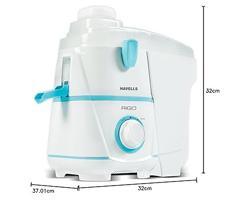 Havells Rigo Rigo Juicer 500-Watt Juicer (White), 500 Watt-Juicer-dealsplant