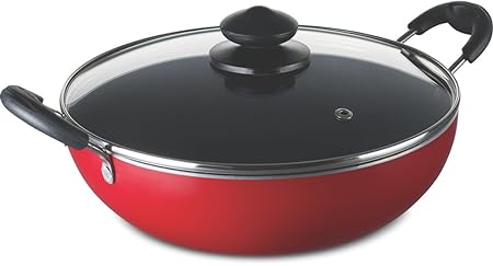 Bajaj Induction Kadhai With Glass Lid 240Mm-dinning-dealsplant