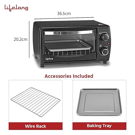 Lifelong LLOT23 23L Oven Toaster Grill-oven-dealsplant