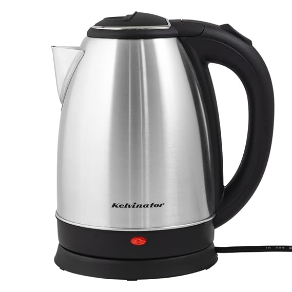 Kelvinator KEKS00118, 1.8 Liters, 1200 Watts, Stainless Steel Interior Electric Kettle-dealsplant