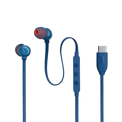 JBL Tune 310 Wired in-Ear Type C Headphones-Ear Headphones-dealsplant