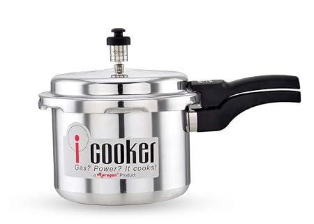 Murugan Evasilva I Cooker Induction Base 3L Pressure Cooker-GAS STOVE-dealsplant