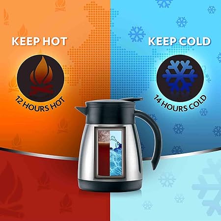 Borosil Stainless Steel Hydra Teapot-dinning-dealsplant