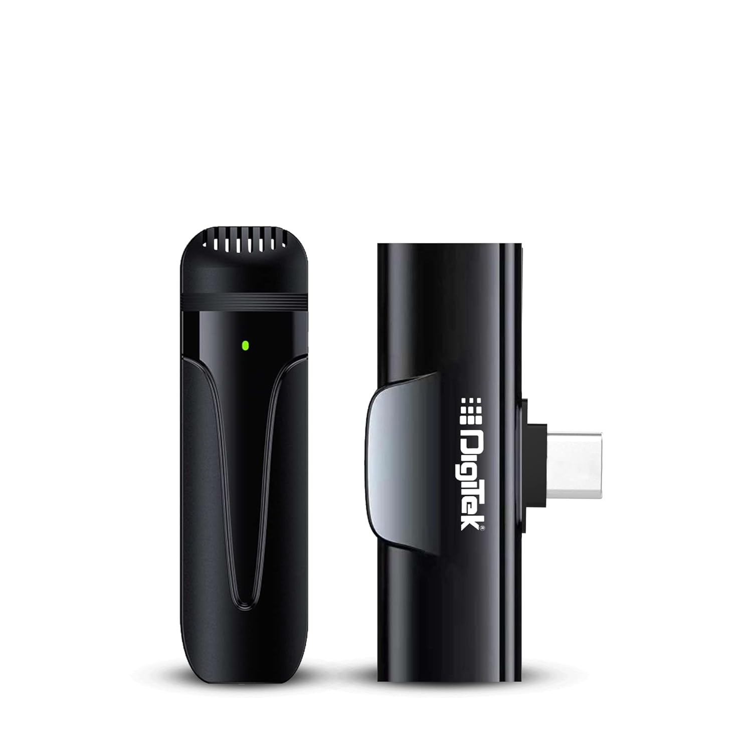 Digitek DWM 001 Wireless Microphone & Receiver with Type C Connector & Noise Cancellation-Wireless Microphone & Receiver-dealsplant