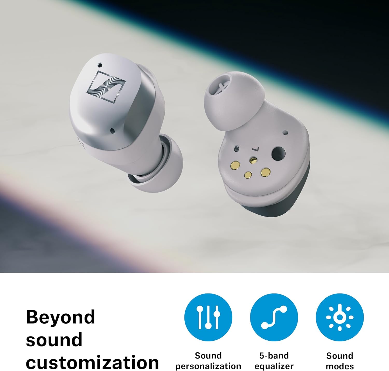 Sennheiser MOMENTUM True Wireless 4 Smart Earbuds with Bluetooth 5.4-Wireless Earbuds-dealsplant