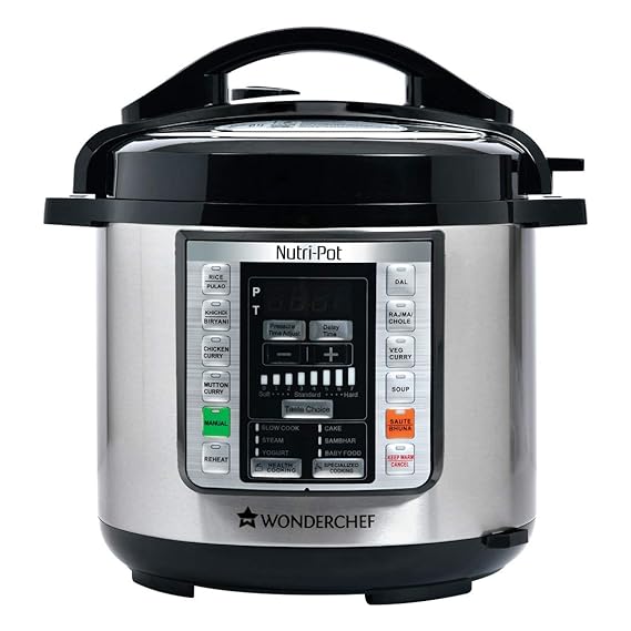 Wonderchef Nutri-Pot Electric Pressure Cooker with 7-in-1 Functions-Home & Kitchen Accessories-dealsplant