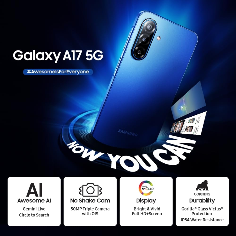 Samsung Galaxy A17 5G Grey-Mobile Phones-dealsplant