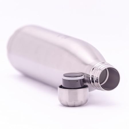 Eagle Primo Stainless Steel Vacuum Double Wall Hot & Cold Water Bottle for Office Home 1000 ml-water bottle-dealsplant