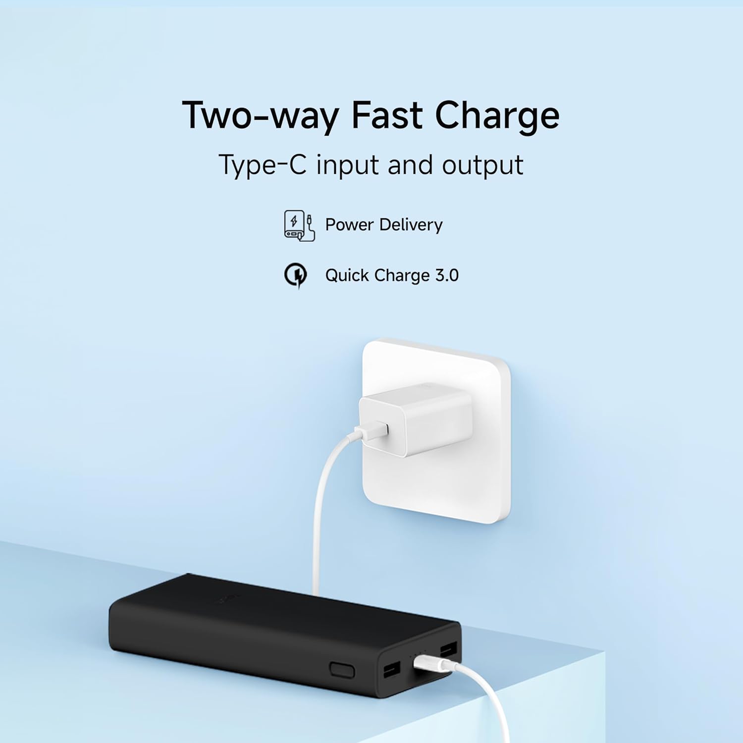 Xiaomi Power Bank 4i 20000mAh 33W Super Fast Charging PD smart 12 Layer Protection Type C Input & Output Triple Output Ports Supports-Power Bank-dealsplant