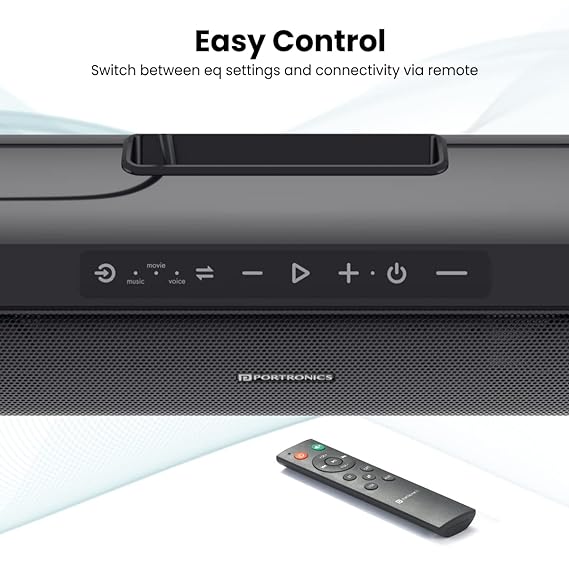 Portronics Sound Slick 6 60W BT Wireless Soundbar-Wireless soundbar-dealsplant