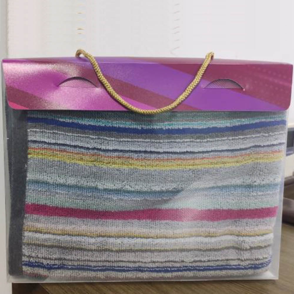 WELSPUN - SPLENDOR STRIPE BATH TOWEL-Health & Personal Care-dealsplant