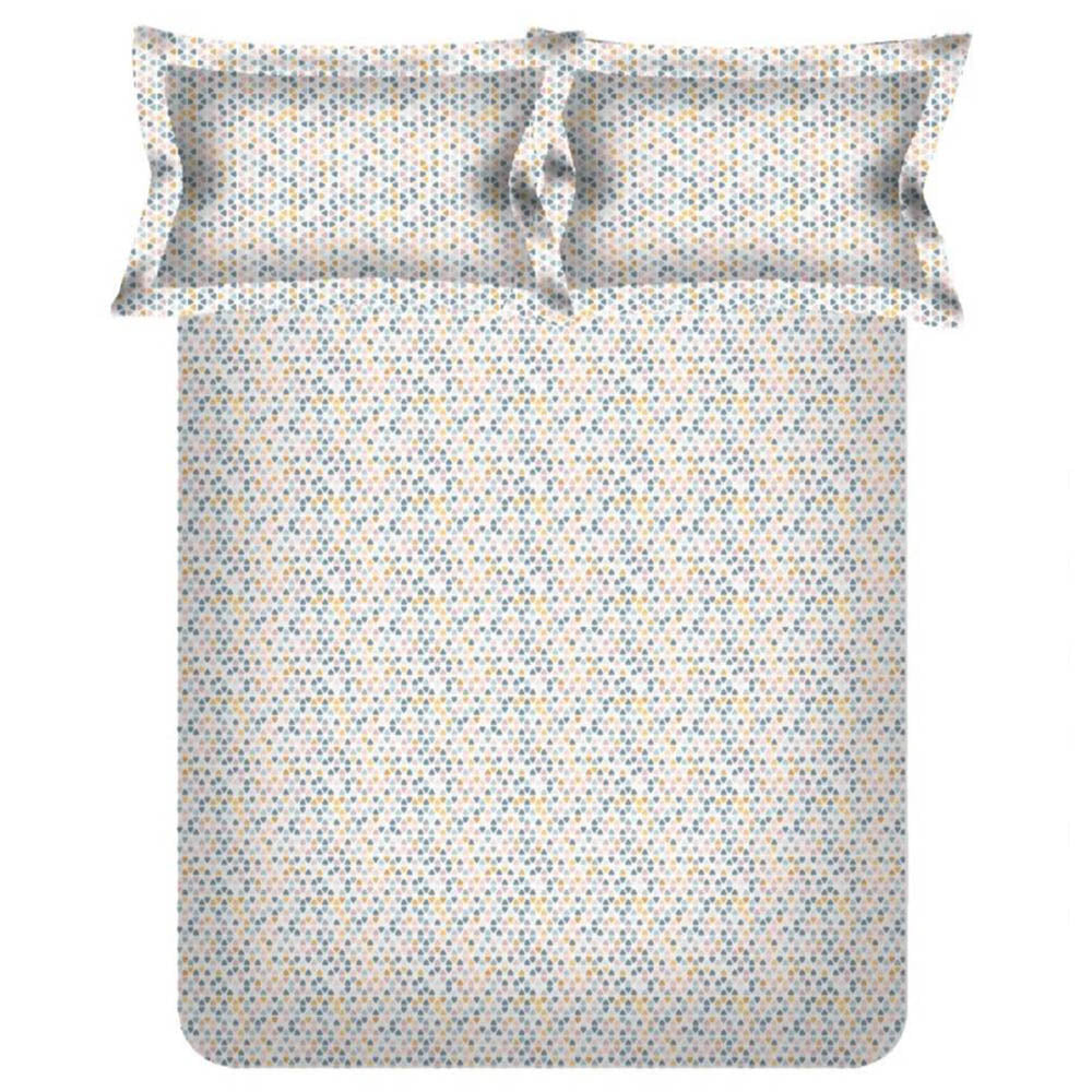 Welspun Courtyard 210 TC Cotton Double Bedsheet with 2 Pillow Covers-Health & Personal Care-dealsplant