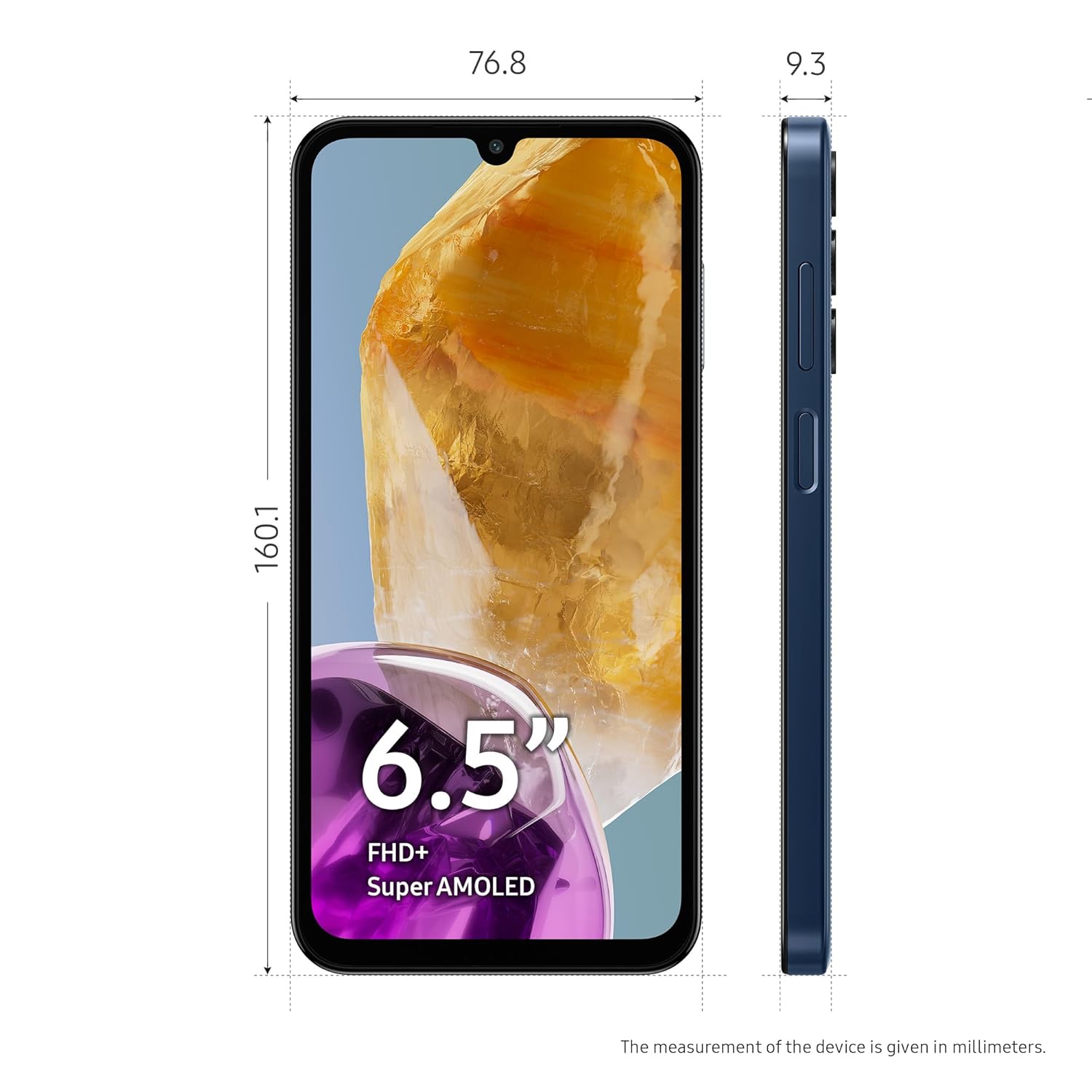 Samsung Galaxy M15 5G Blue Topaz 6GB/128GB-Mobile Phones-dealsplant