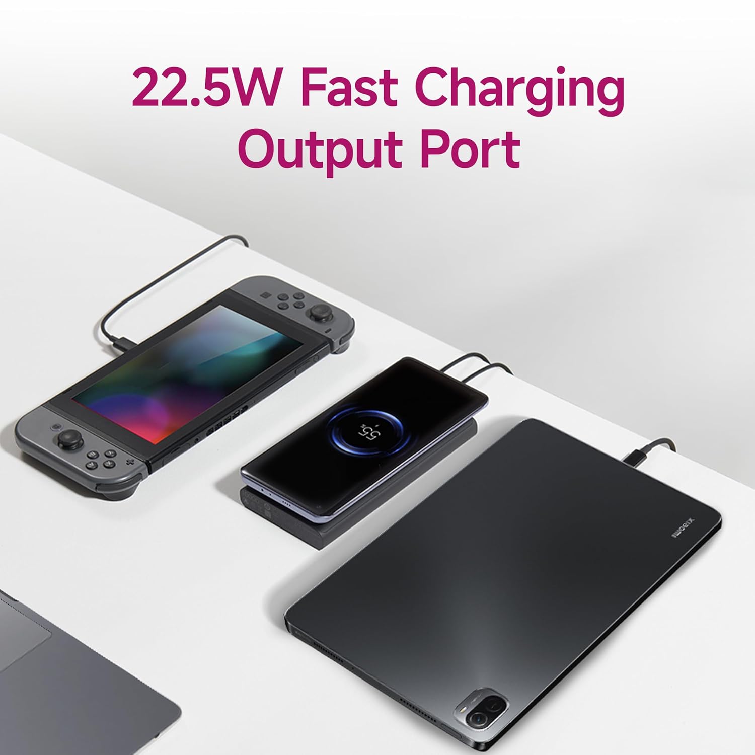 Xiaomi Wireless Power Bank 10000mAh 22.5W Fast Charging (USB-A) 10W Wireless Charging Two-Way Fast Charging-power bank-dealsplant