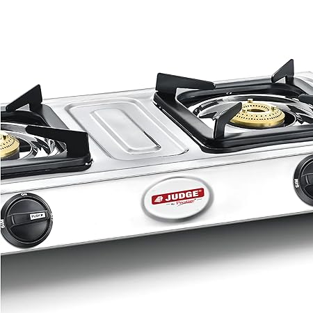 Judge Aura Big 2 Burner Jag 01 Stainless Steel Gas Stove-GAS STOVE-dealsplant