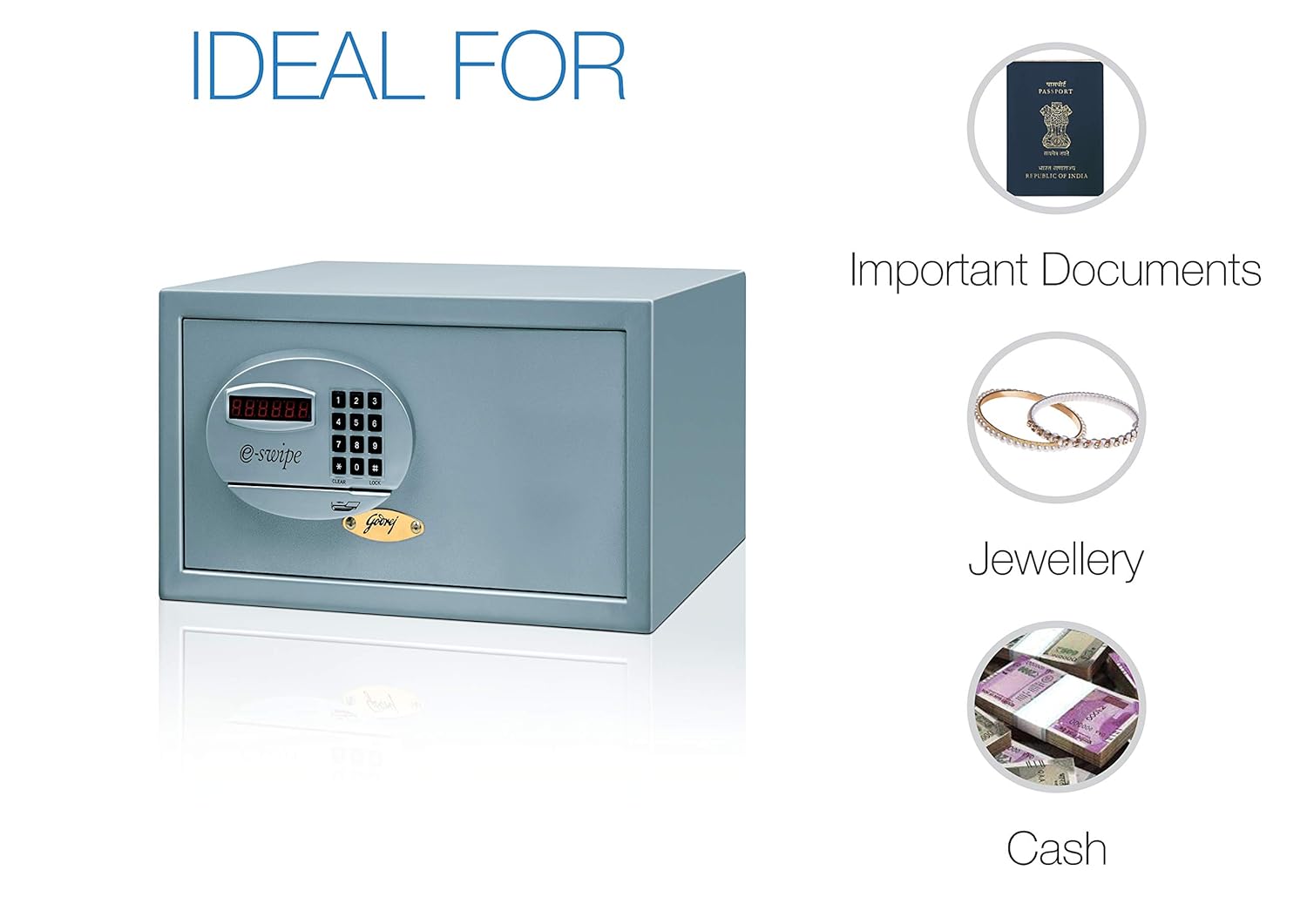 Godrej E-Swipe Home Locker-Safe Locker-dealsplant