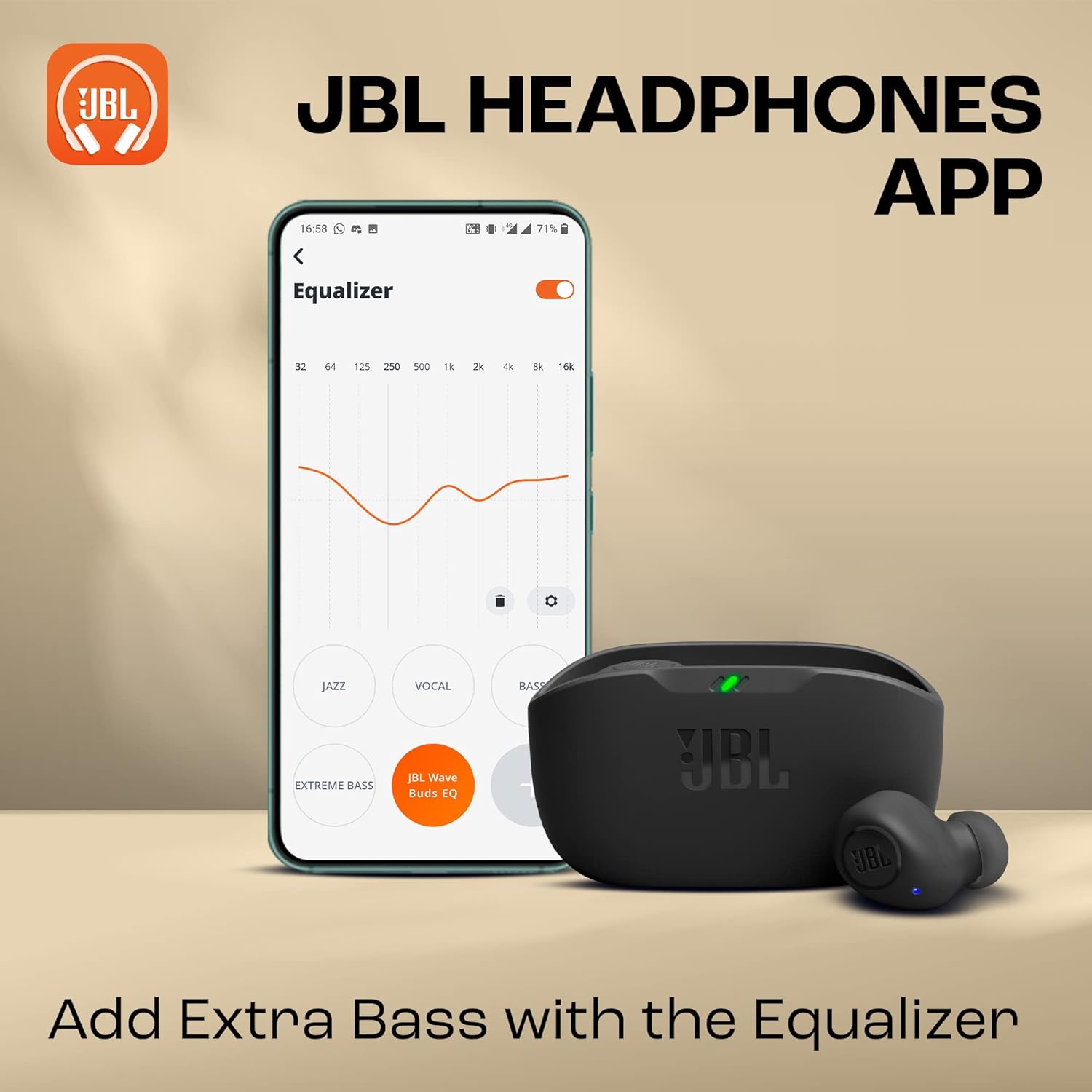 JBL Wave Buds in-Ear Wireless Earbuds (TWS) with Mic-Ear Headphones-dealsplant
