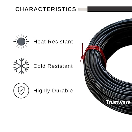 Dealsplant premium quality stay wire PVC sleeved steel rope multipurpose clothes dryer cable 100 feet-steelrope-dealsplant