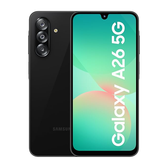 Samsung Galaxy A26 5G Black-Mobile Phones-dealsplant