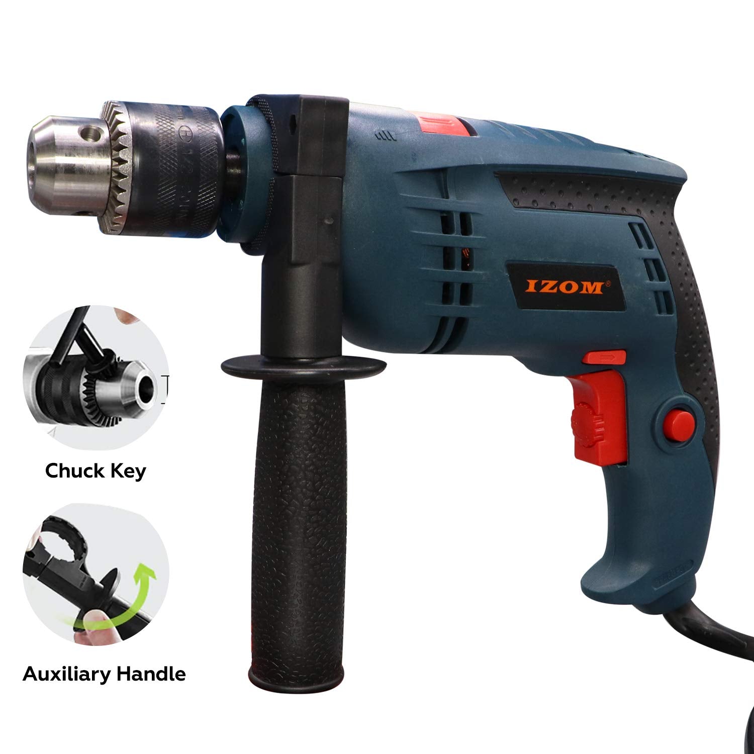 Izom IZ-ED1013 500 W 13 mm Impact Drill-Power Tool Kit-dealsplant