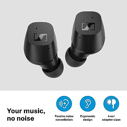 Sennheiser CX True Wireless in Ear Earbuds - Headphone with Mics-Wireless Earphone-dealsplant