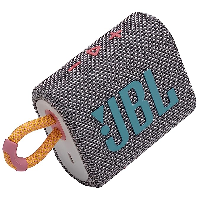 JBL Go 3 Eco: Portable Speaker with Bluetooth, Built-in Battery, Waterproof and Dustproof Feature-Bluetooth Speakers-dealsplant