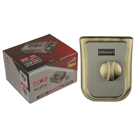Europa N311 Nexen Next - Gen Night Latch (Antique Brass /Satin Nickel)-Door lock-dealsplant