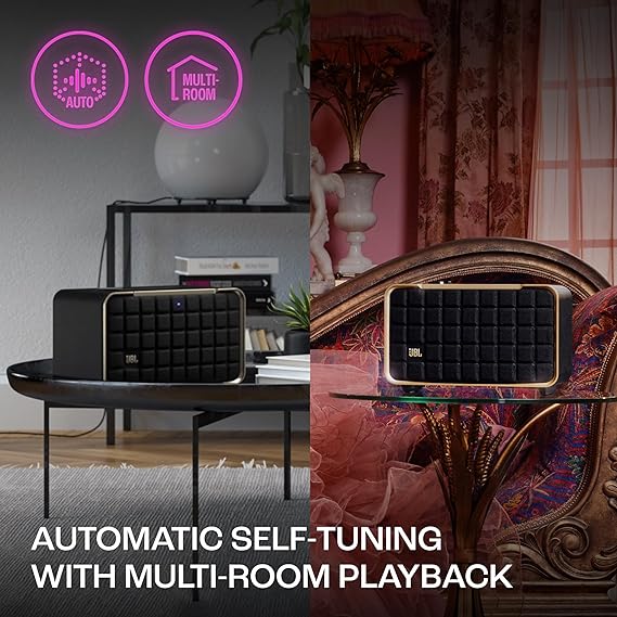 JBL Authentics 200 - Retro Style Wireless Bluetooth/WiFi Home Speaker-Bluetooth Speakers-dealsplant