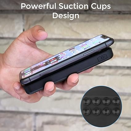 Ambrane India 10000 mAh Wireless Power Bank with QCPD Technology for Fast Charging-Power Bank-dealsplant