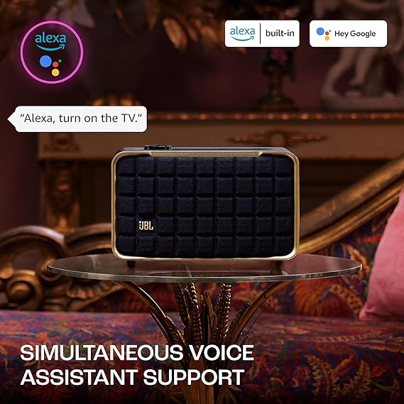 JBL Authentics 200 - Retro Style Wireless Bluetooth/WiFi Home Speaker-Bluetooth Speakers-dealsplant