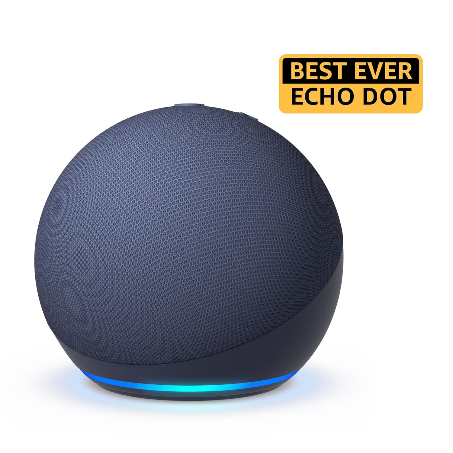 Amazon Echo Dot (5th Gen) Smart speaker with vibrant sound, Motion Detection, Temperature Sensor Alexa and Bluetooth Blue-Bluetooth Speakers-dealsplant