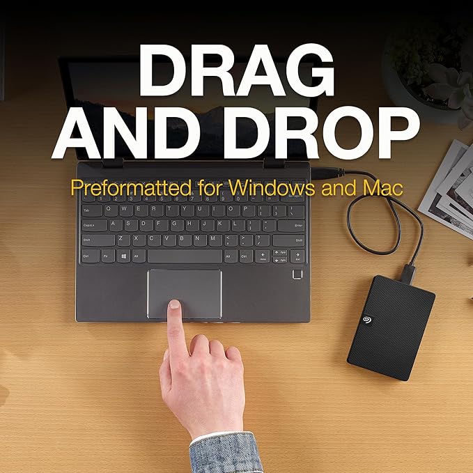 Seagate STDR2000300 2TB Backup Plus Slim Portable Drive-Hard Drive-dealsplant